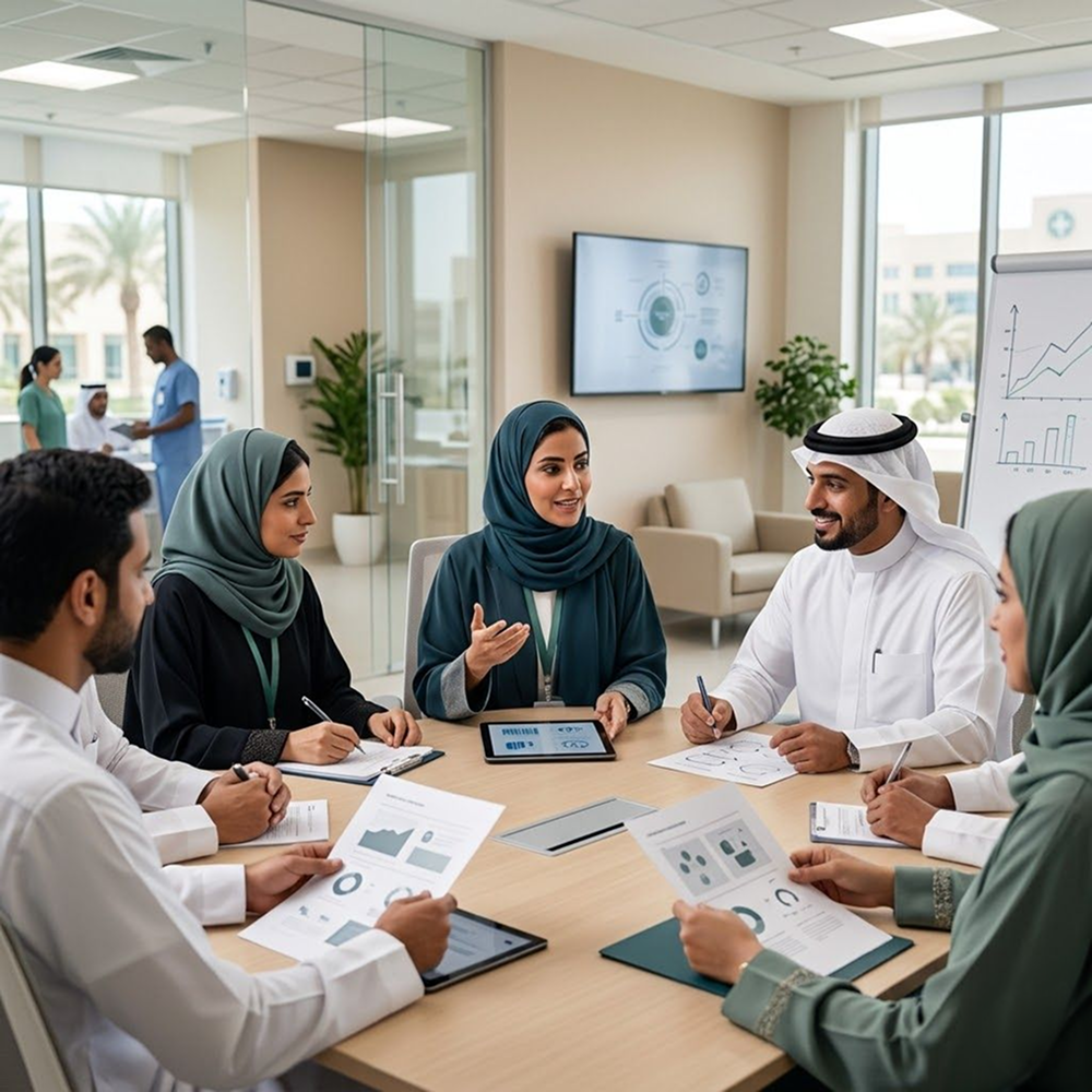 تهيئة المجمعات الطبية والمراكز للاعتماد